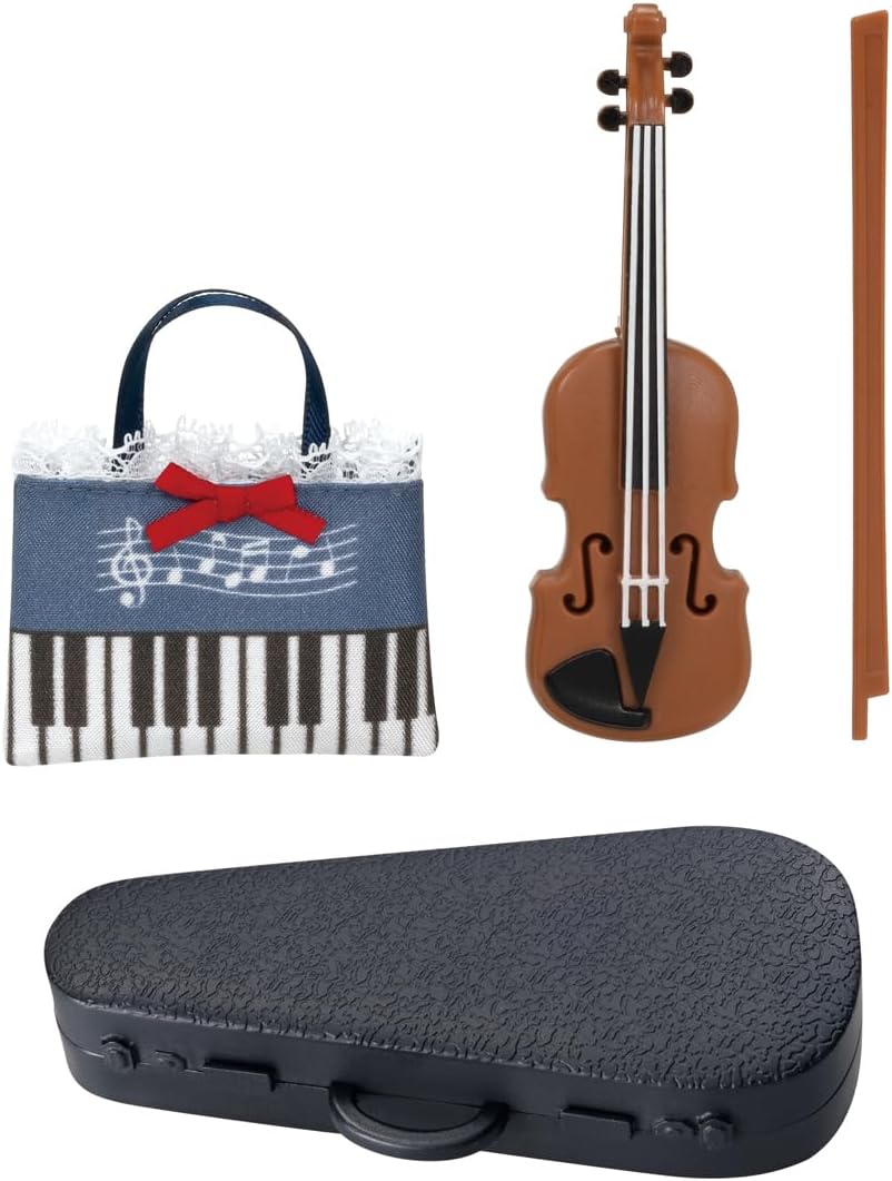 Takara Tomy Licca-chan Dress Accessory Only LW-19 Violin Lesson Outfit Set