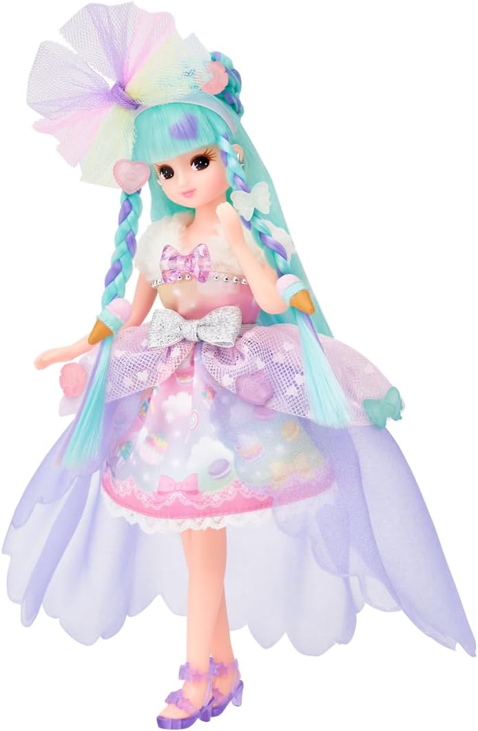 Takara Tomy Licca-chan Kiratto Karachen Gelato Colour Change Deluxe Set