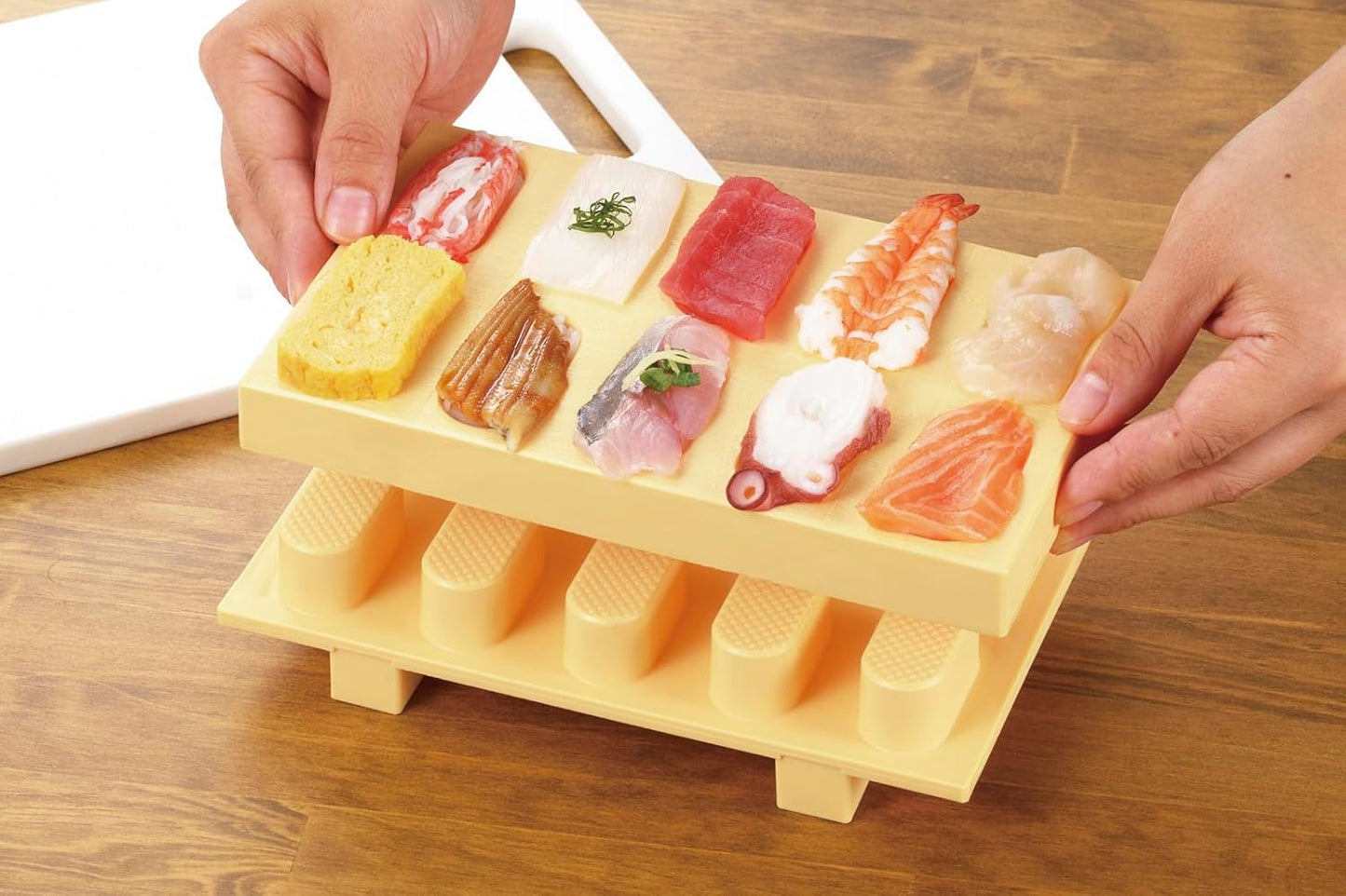 Tobidase Akebono Sushi & Onigiri Mold Easy Sushi Maker 10 Pieces