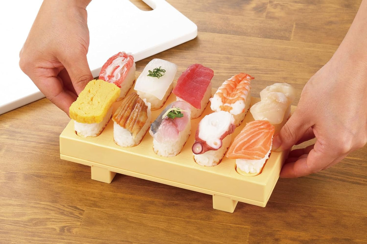 Tobidase Akebono Sushi & Onigiri Mold Easy Sushi Maker 10 Pieces