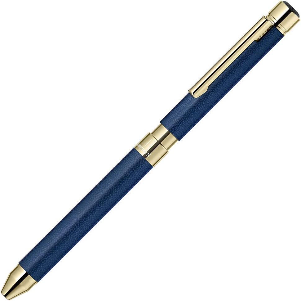 Zebra SB36-LNV Sharbo X SL6 Multi-Functional Pen Leather Navy