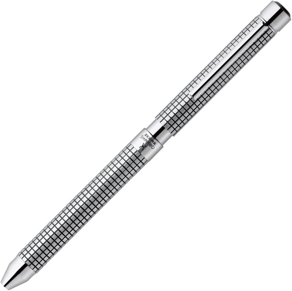 Zebra SB41 Multifunction Pen Sharbo X TF12 Silver Limited Edition with Refill