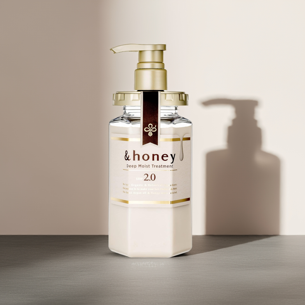 & Honey Deep Moist Hair Treatment Conditioner, Step 2.0, 445 ml